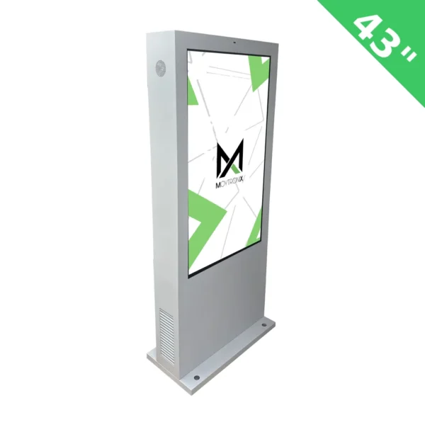 43" Freestanding Outdoor Digital Display