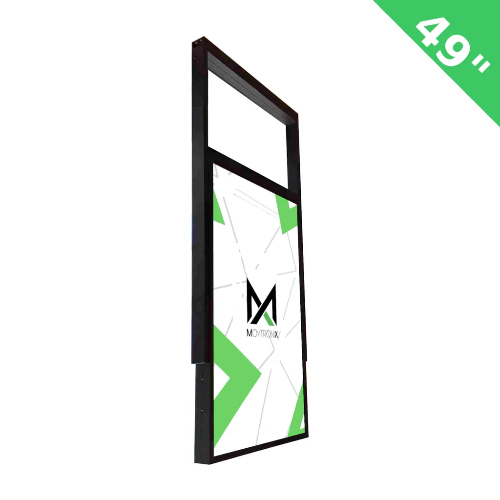 49" Black Ultra High Brightness Hanging Double-Sided Display