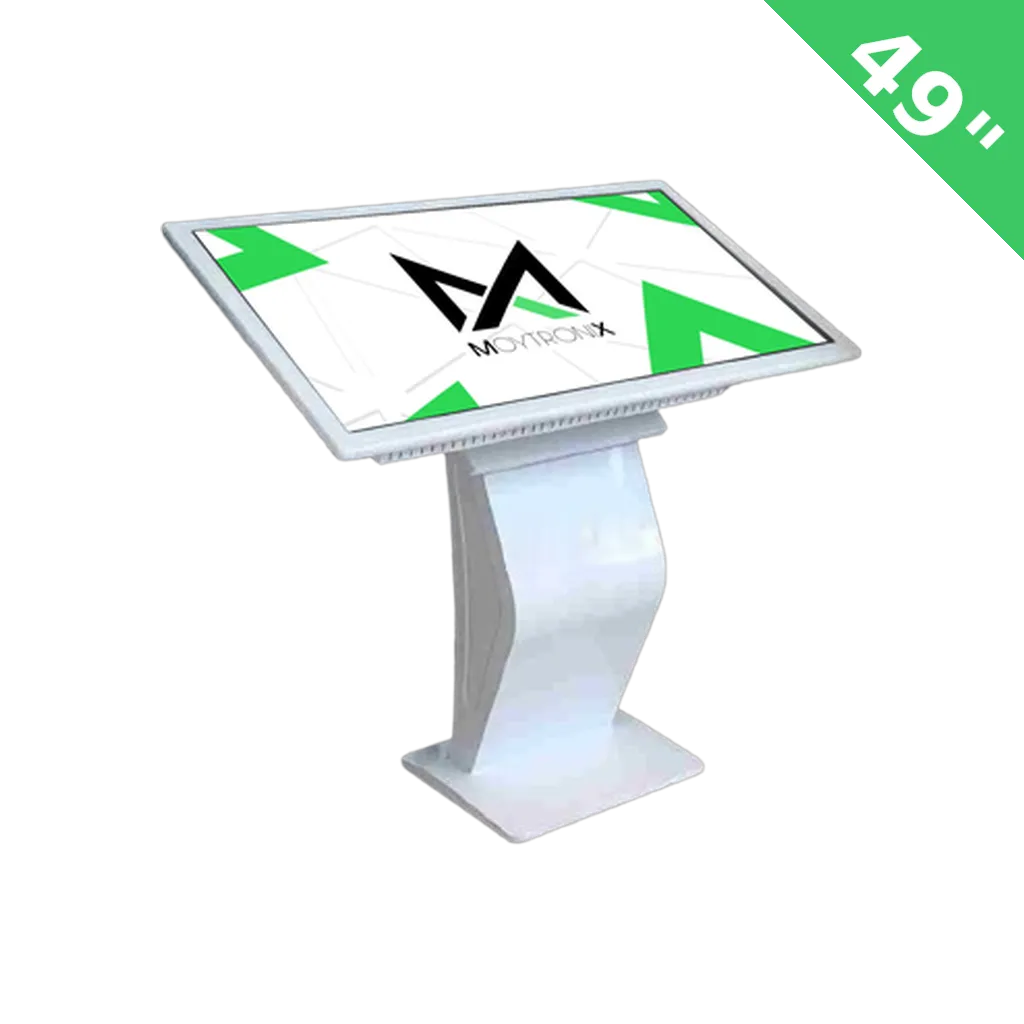 50" Windows PCAP Touch Screen Kiosk White