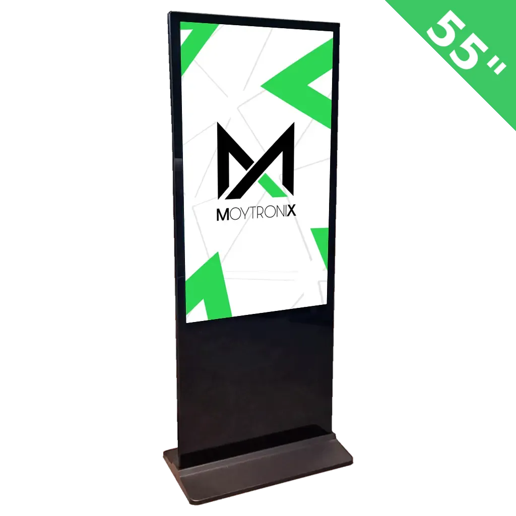55" Black Freestanding PCAP Touch Screen