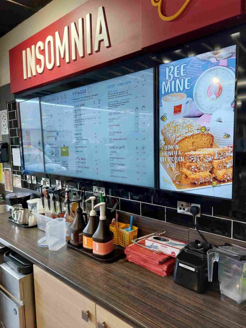 Digital Menu Screen 43" – Android (Moytronix) Digital Menu Screen 43" – Android (Moytronix) - Image 1